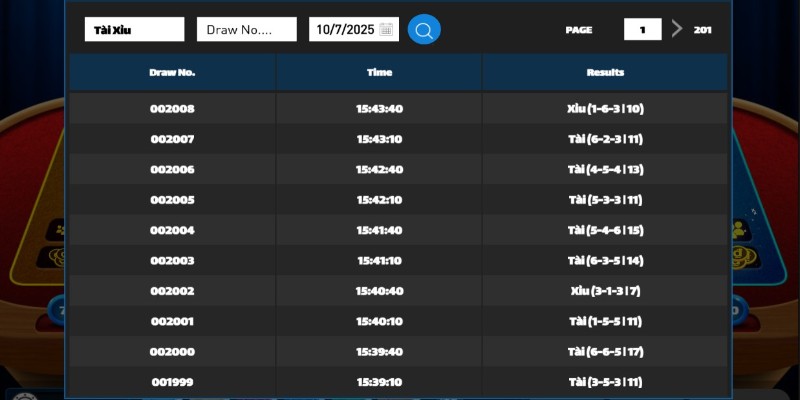 ảnh tài xỉu W88