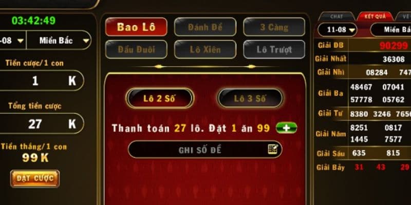 tỷ lệ trả thưởng lô đề miền Bắc cực kỳ cao